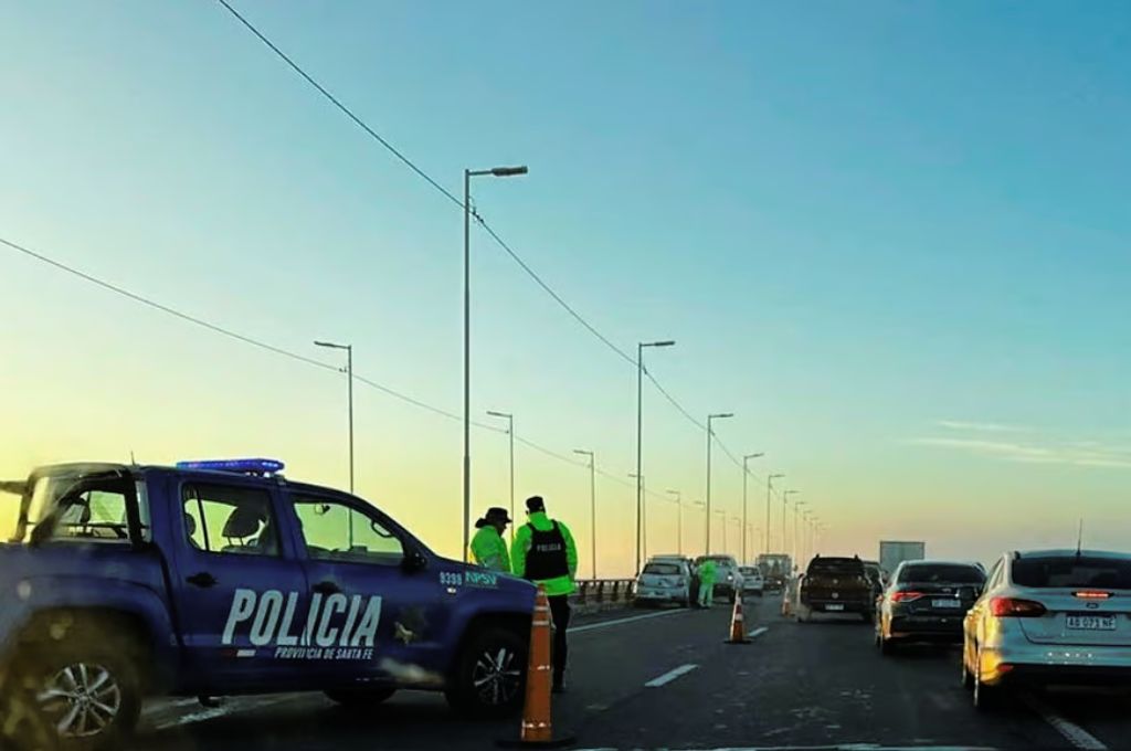 Un Choque En La Autopista Rosario Santa Fe Gener Demoras En El