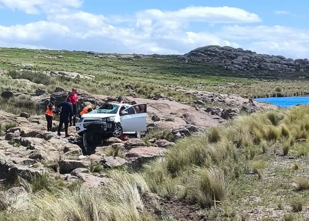 Accidente fatal en Altas Cumbres un rosarino murió tras despistar y