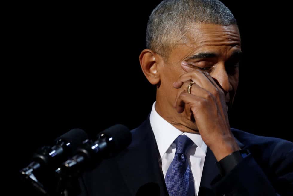 Los famosos despidieron a Obama, en las redes sociales