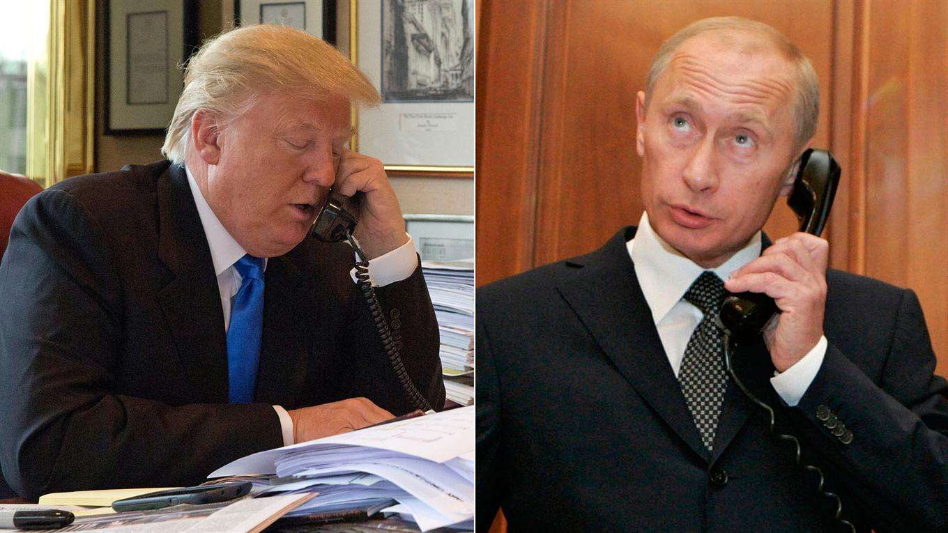 Trump recibe a la premier británica y hablará con Putin