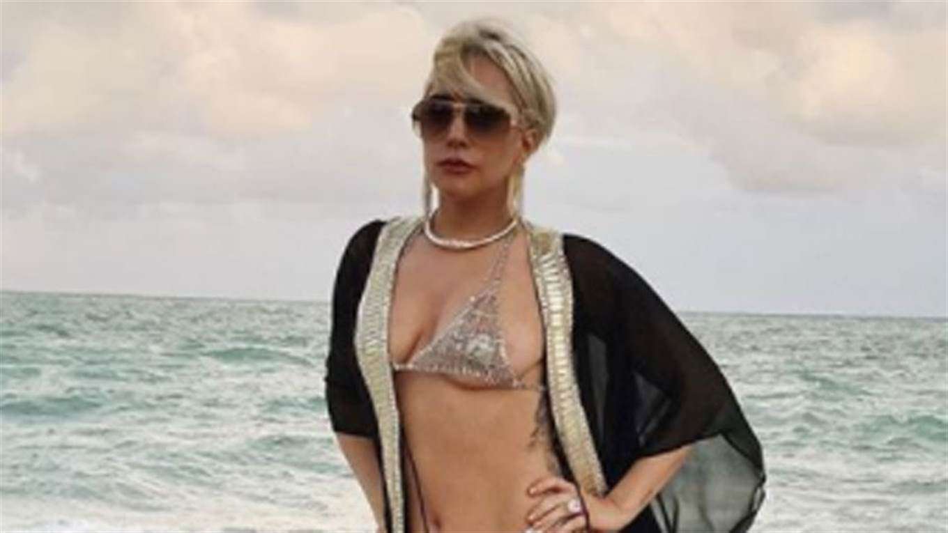 Tras alejarse de los escenarios, Lady Gaga disfruta de las playas de Miami