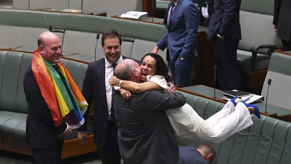 Australia aprobó el matrimonio homosexual