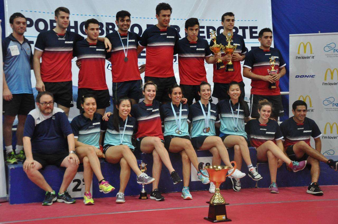 Tenis de mesa: Argentina sumó 20 medallas en el campeonato sudamericano