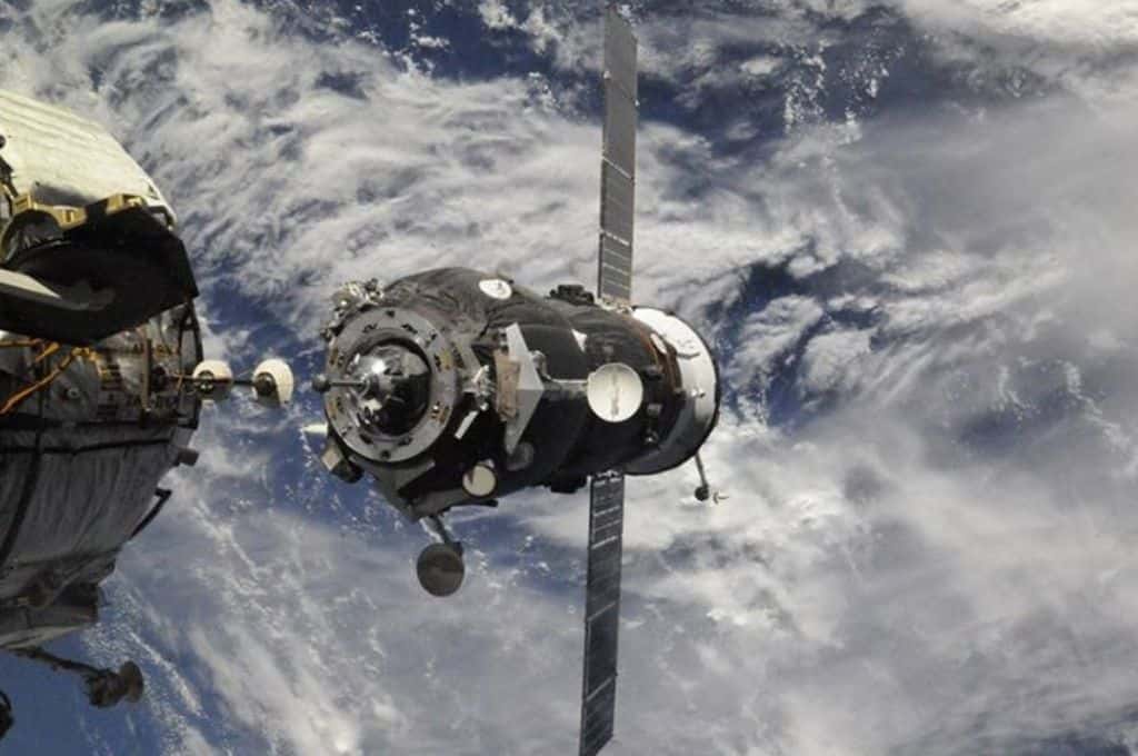 El Cohete Soyuz se acopló a la Estación Internacional