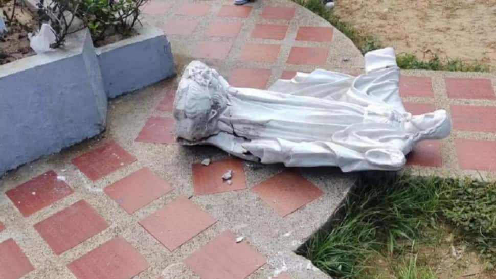Una nena murió aplastada al abrazar una estatua del Sagrado Corazón