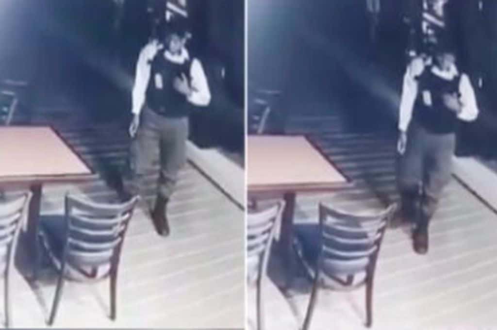 Terrorífico: hablaba con una nena “fantasma”, quedó registrado por las cámaras y es viral