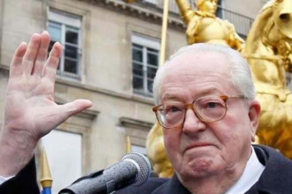 Hospitalizan a Jean-Marie Le Pen tras sufrir un derrame cerebral