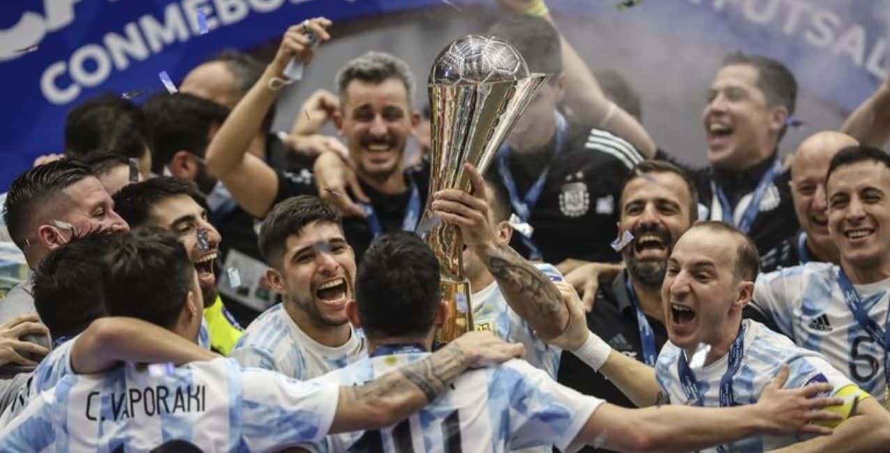 Argentina es campeón de la Copa América de Futsal