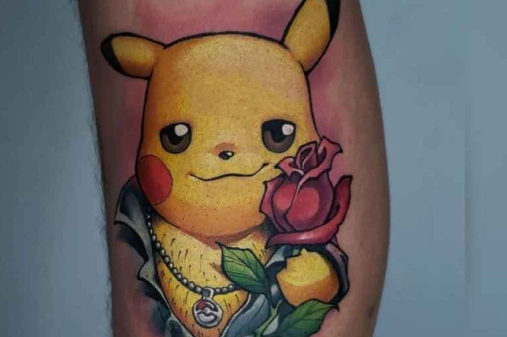 Es viral: se tatuó un Pikachu – Leo Mattioli