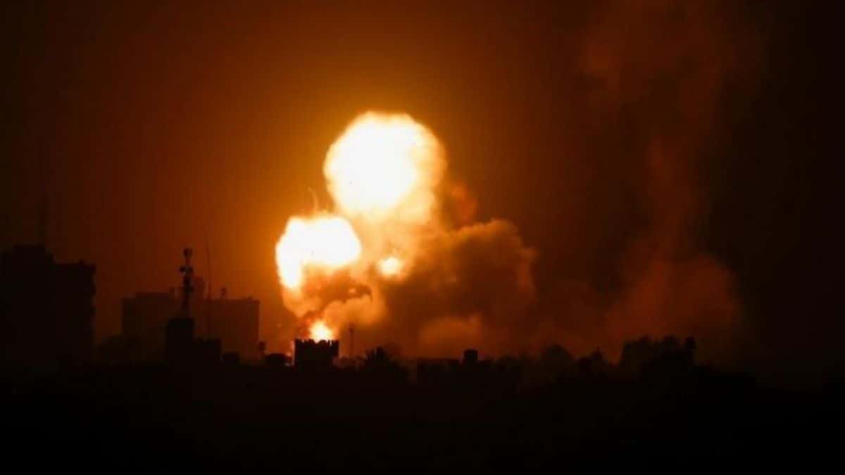 Israel atacó objetivos en la Franja de Gaza