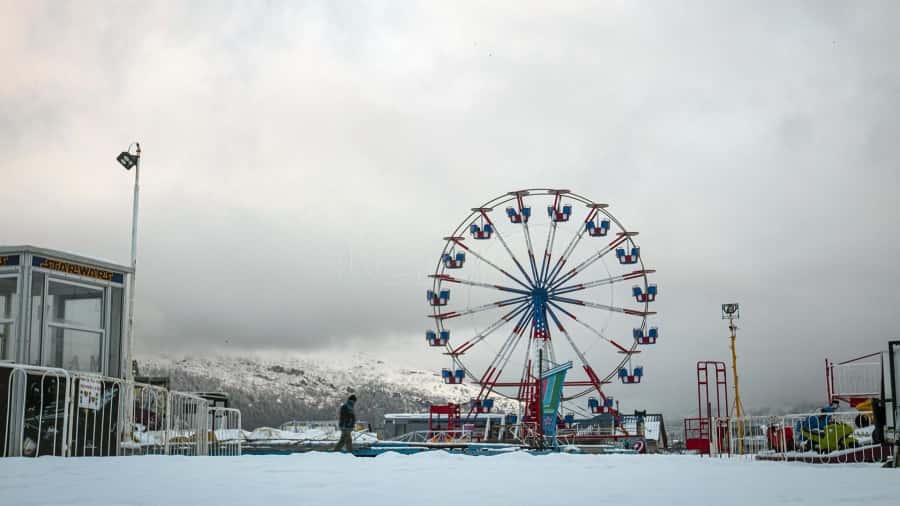 Ola polar: Bariloche es el lugar más frío del país con 8,2 grados bajo cero