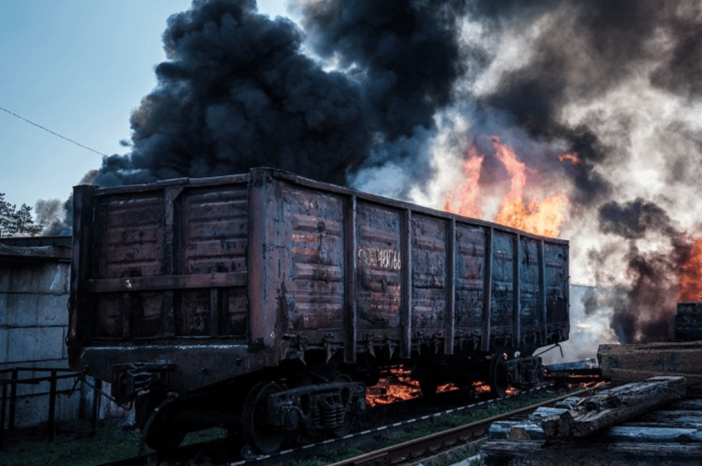 Ucrania denunció ataques rusos a la infraestructura ferroviaria de todo el país