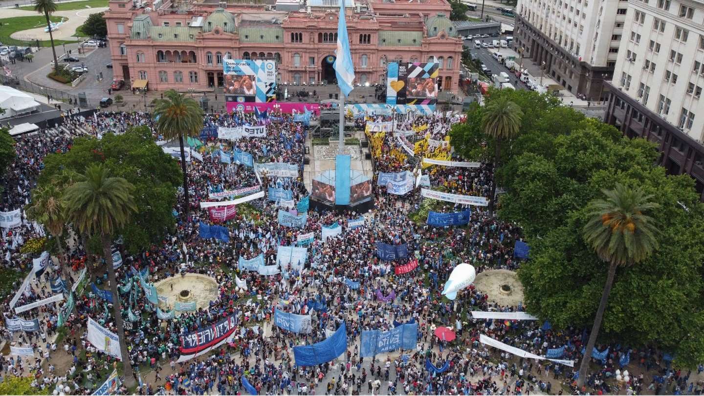 Sergio Massa convocó marchar a Plaza de Mayo “en defensa de la democracia”