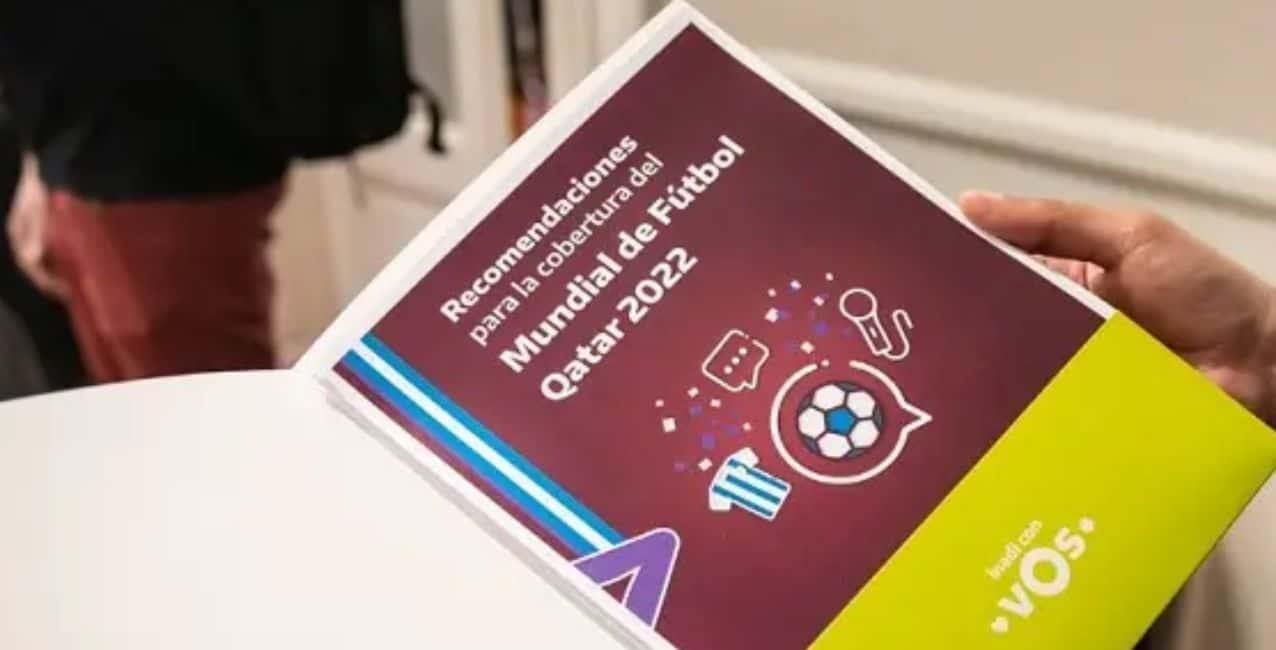 El INADI lanzó un insólito manual para los periodistas que cubran el Mundial de Qatar 2022