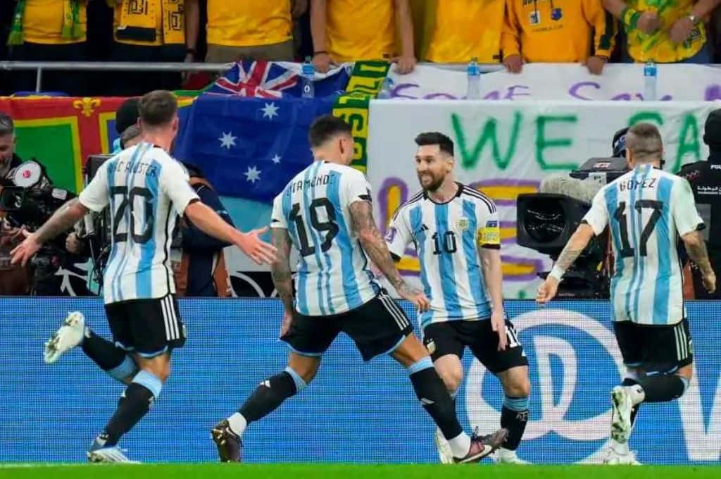 Lionel Messi, tras el triunfo ante Australia: “Muy feliz por esta victoria y dar un pasito más hacia el objetivo”