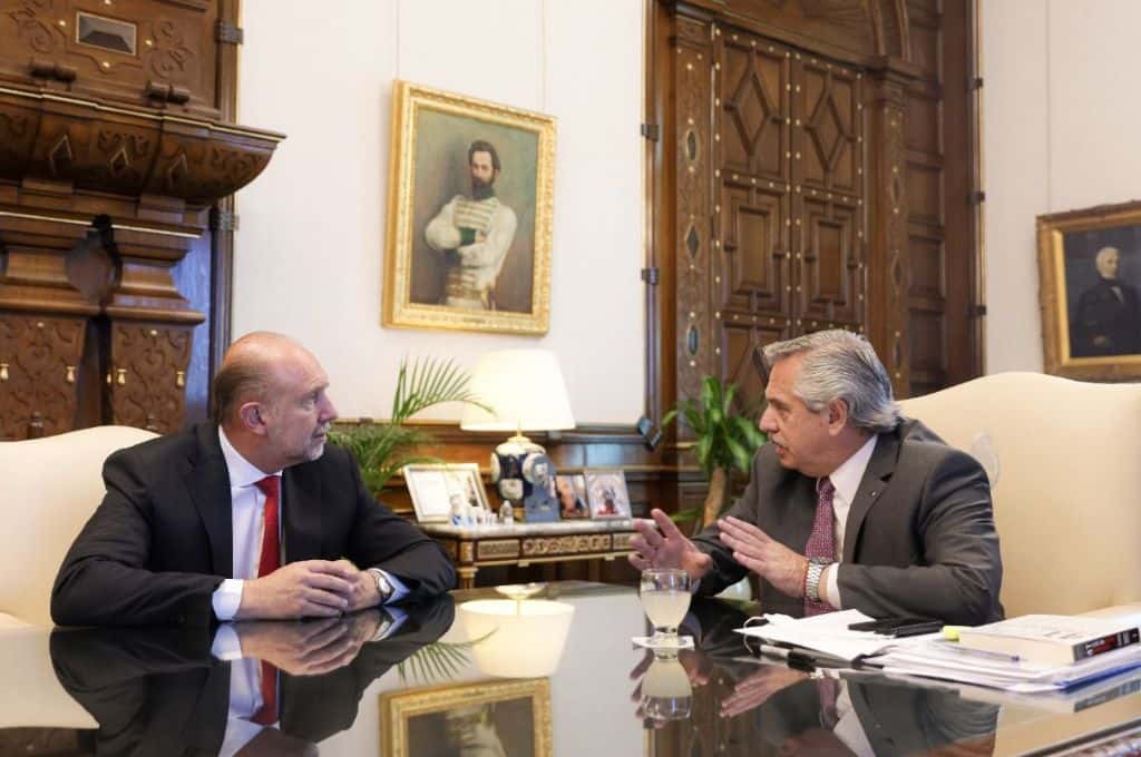 Perotti se reúne con Alberto Fernández en Casa Rosada