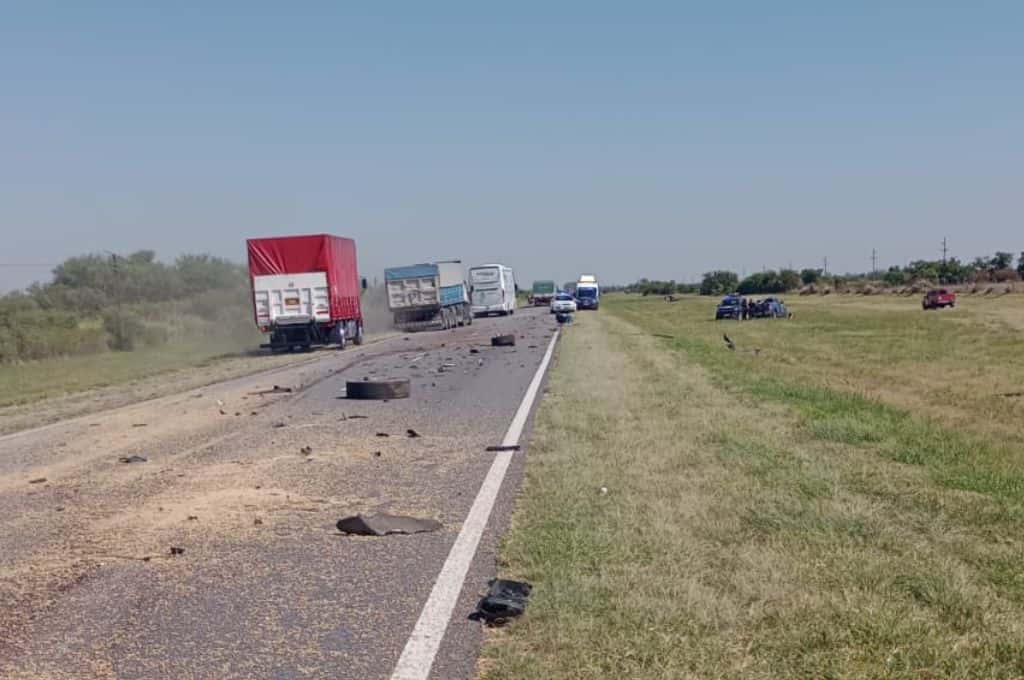 Accidente fatal en la ruta 34: un muerto tras el choque entre un camión y una camioneta