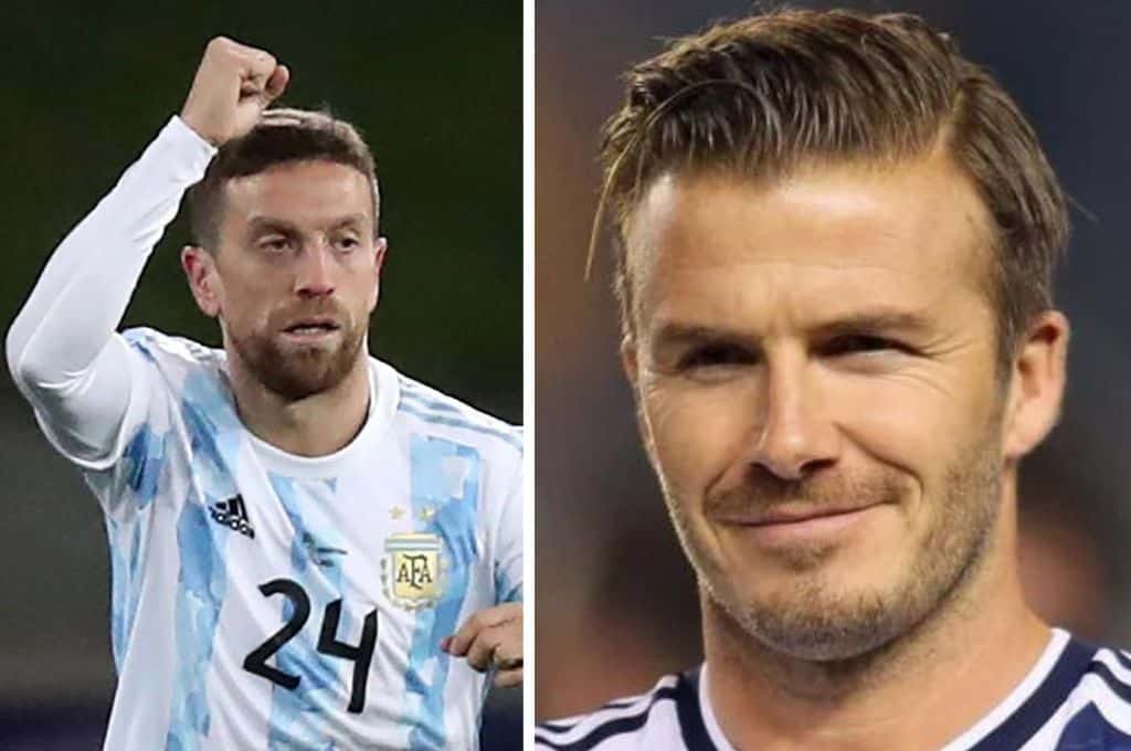 Es viral: cambiaron el perfil de David Beckham en homenaje de Alejandro Papu Gómez