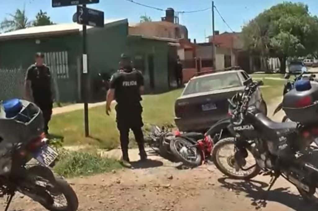 Feroz persecución en Rosario: dos policías heridos, un prófugo y un demorado