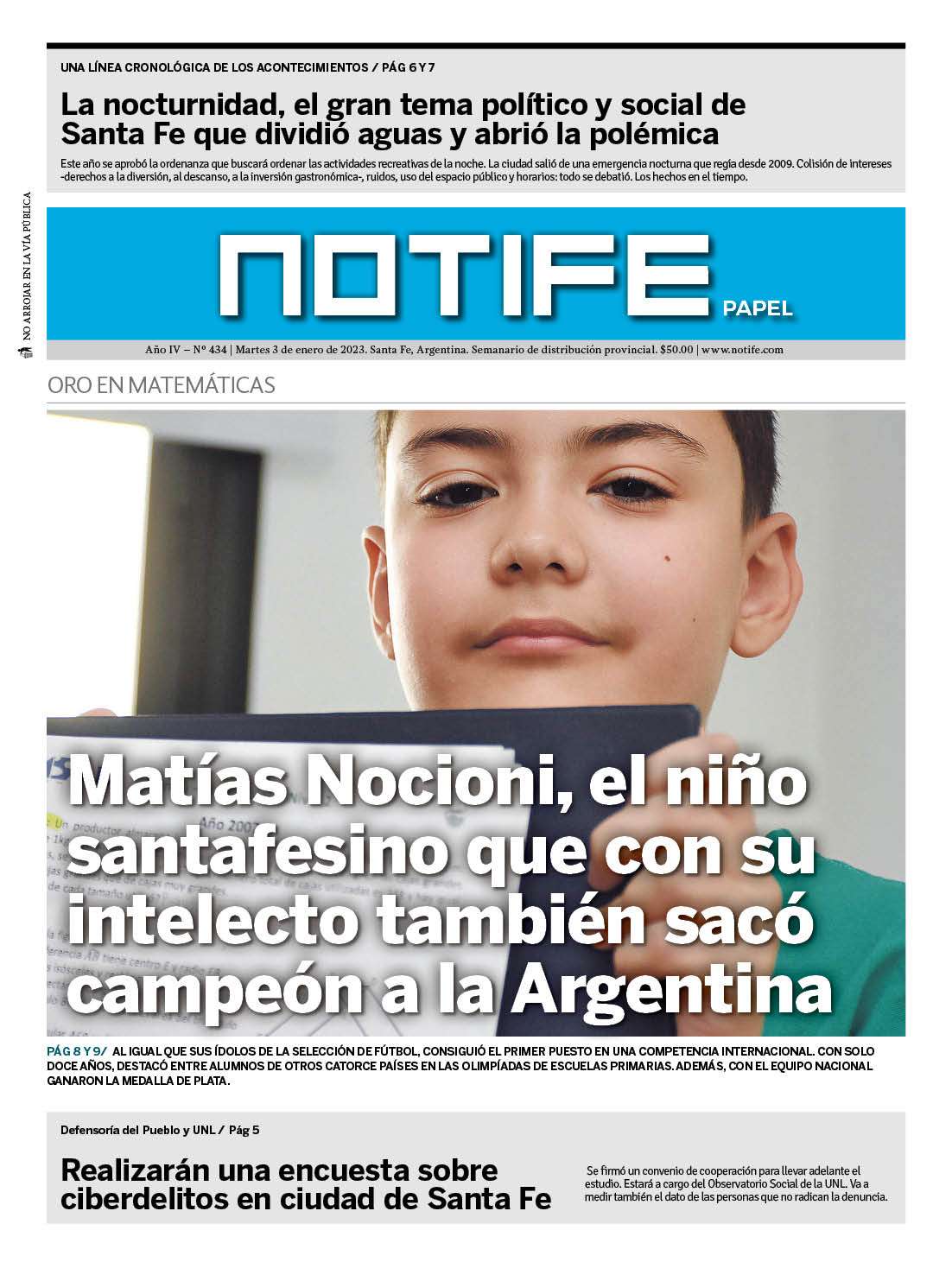 Semanario Notife: Edición N° 434