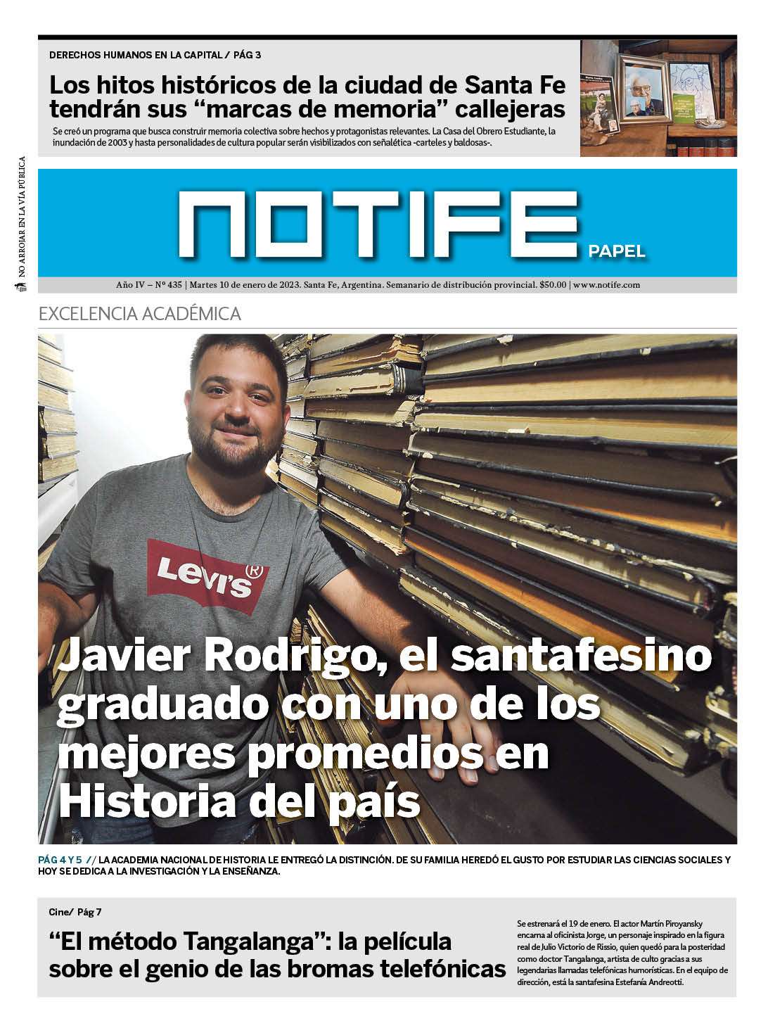 Semanario Notife: Edición N° 435