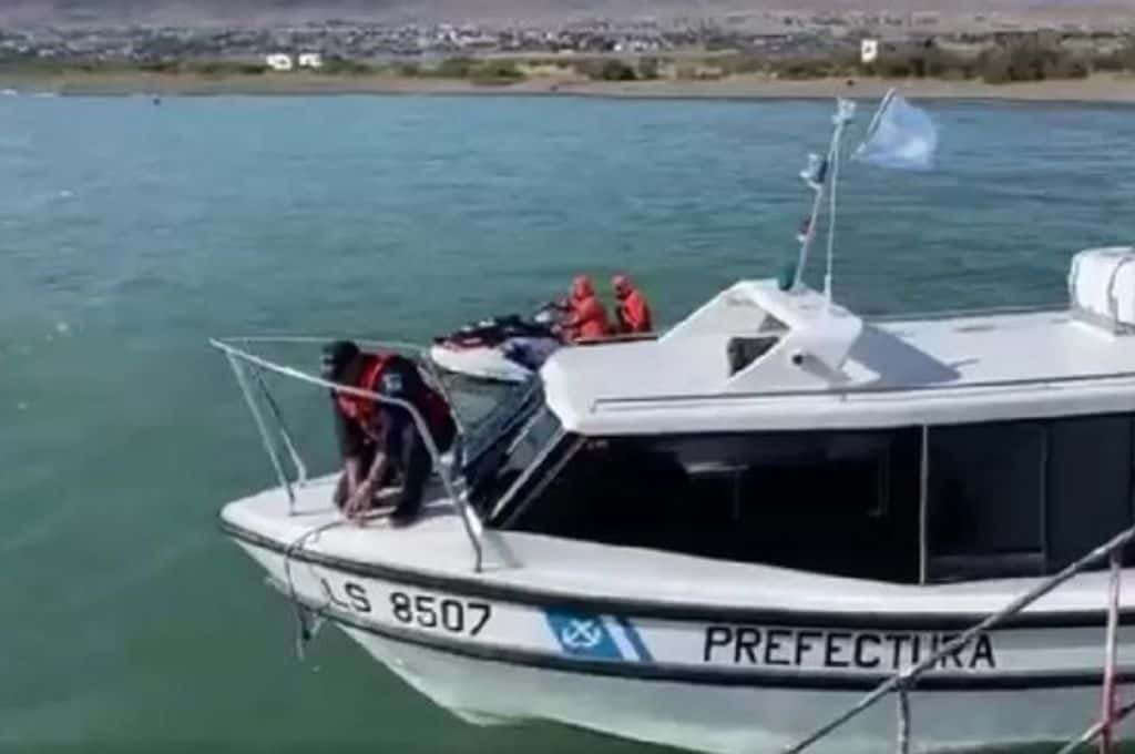 Santa Cruz: intensa búsqueda de un kayakista desaparecido en aguas de Lago Argentino