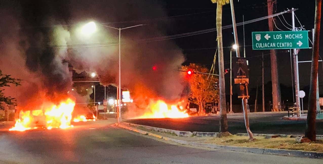 Video: Culiacán amaneció en llamas y con múltiples narcobloqueos y balaceras
