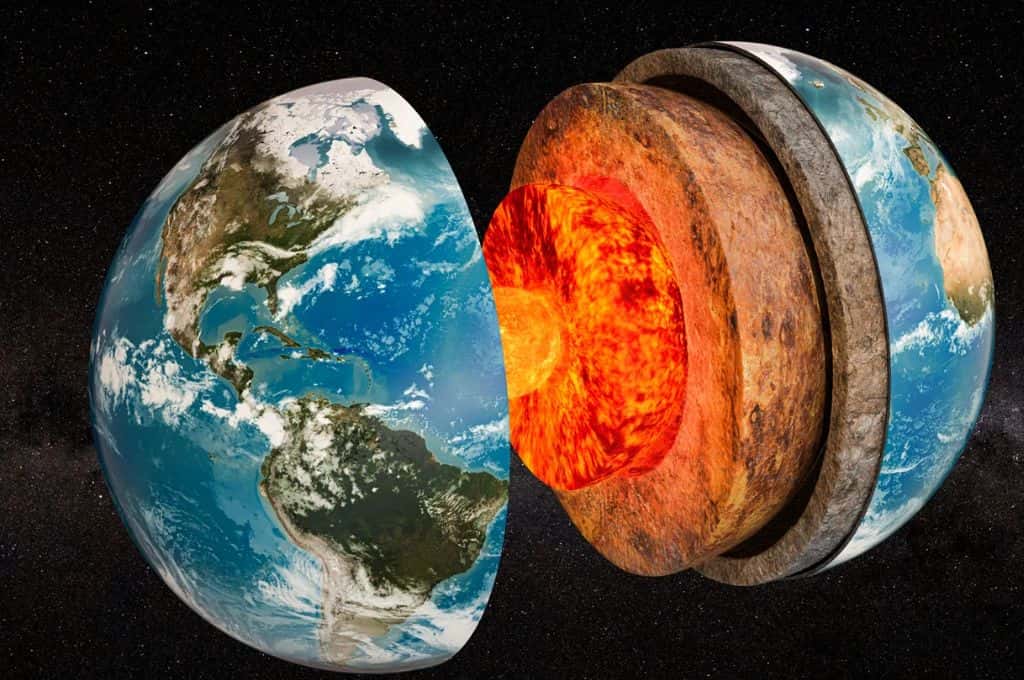 El núcleo interno de la Tierra se frenó y es posible que haya comenzado a girar en sentido contrario