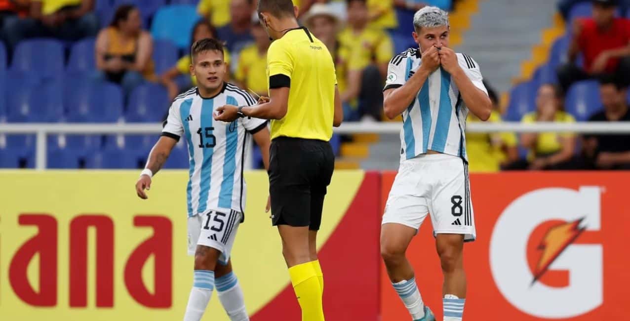 Sudamericano Sub 20: El Seleccionado argentino deberá vencer a Colombia para clasificar