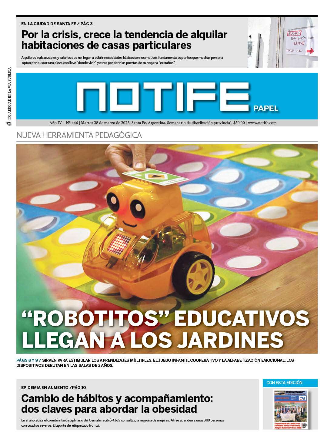 Semanario Notife: Edición N° 446