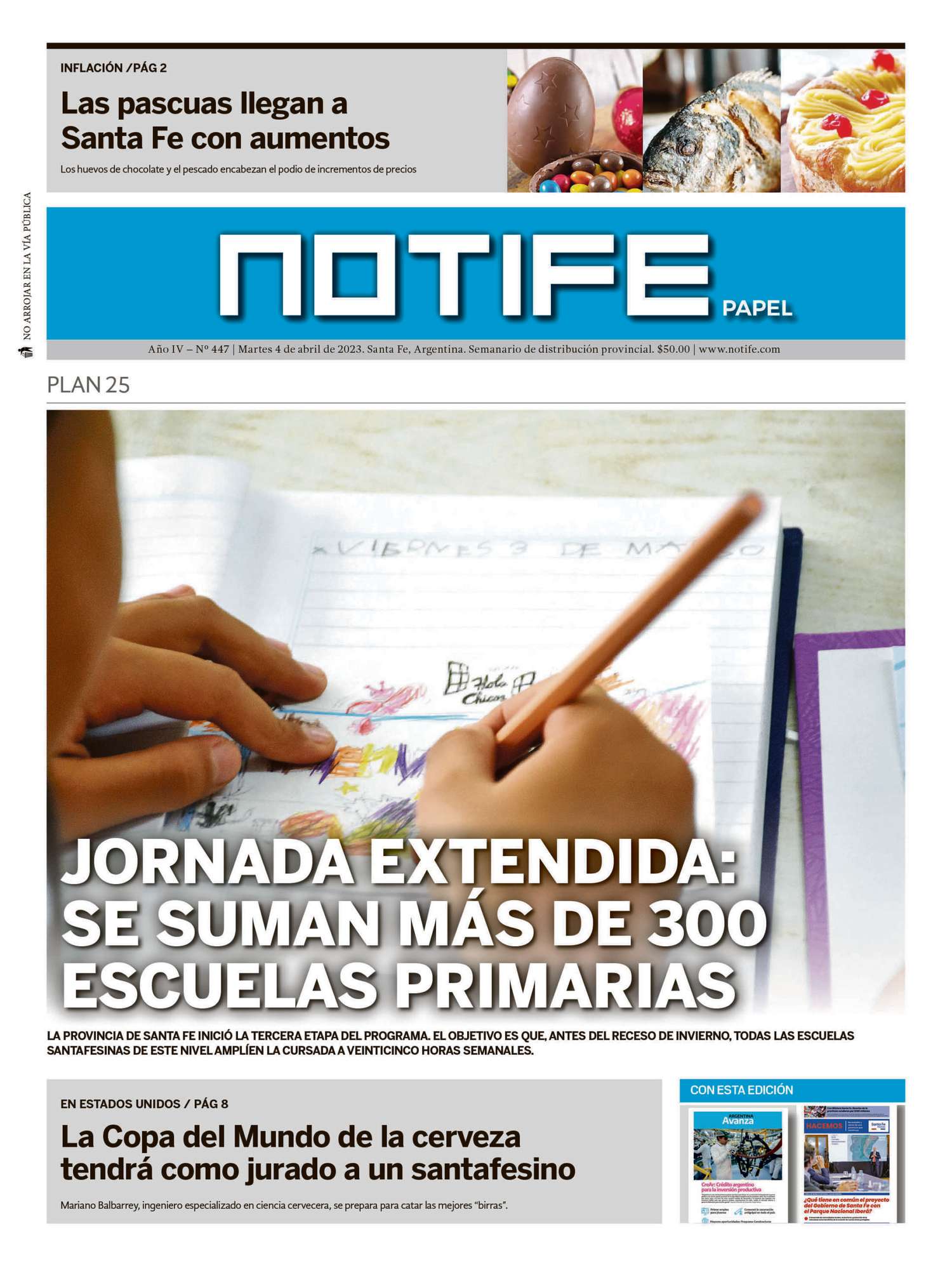 Semanario Notife: Edición N° 447