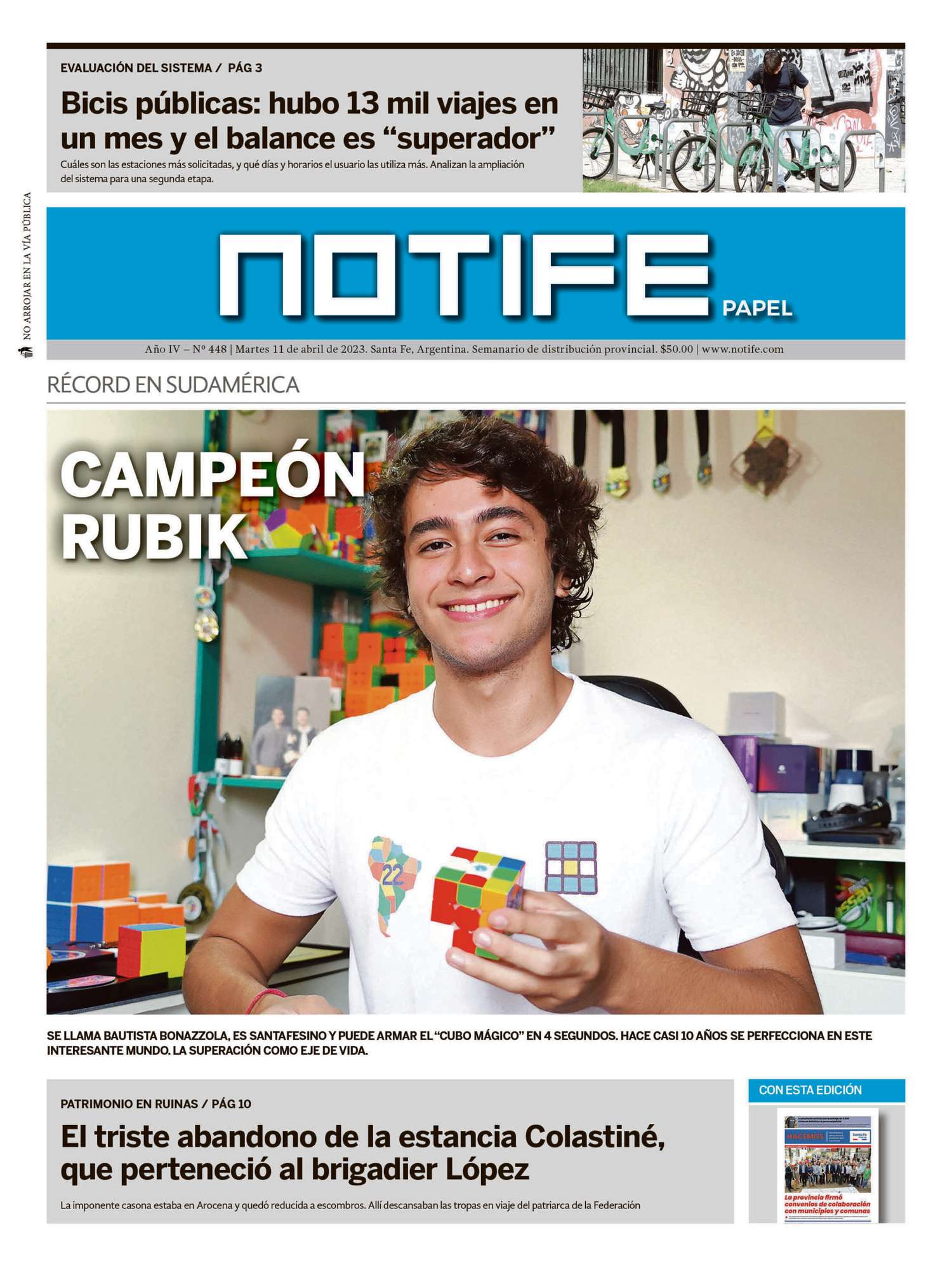Semanario Notife: Edición N° 448