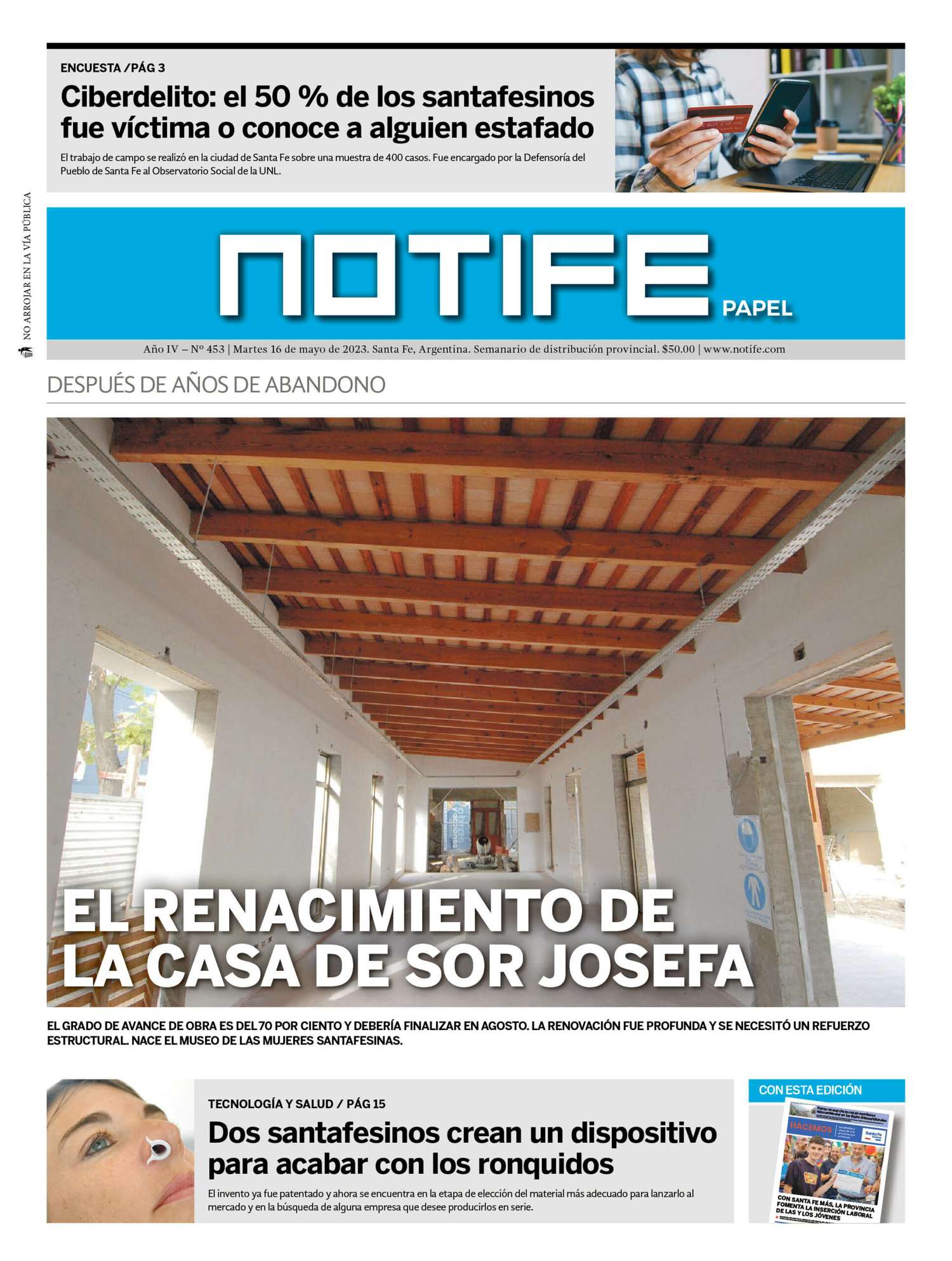 Semanario Notife: Edición N° 452