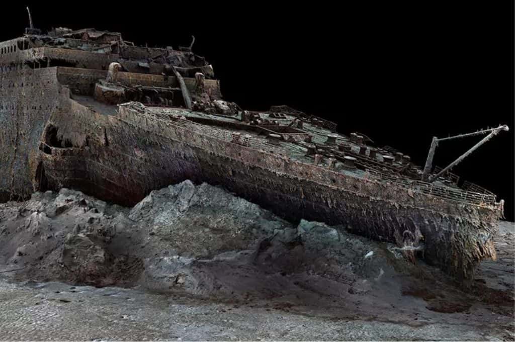 Increíbles imágenes del Titanic gracias al primer escaneo en 3D de la embarcación
