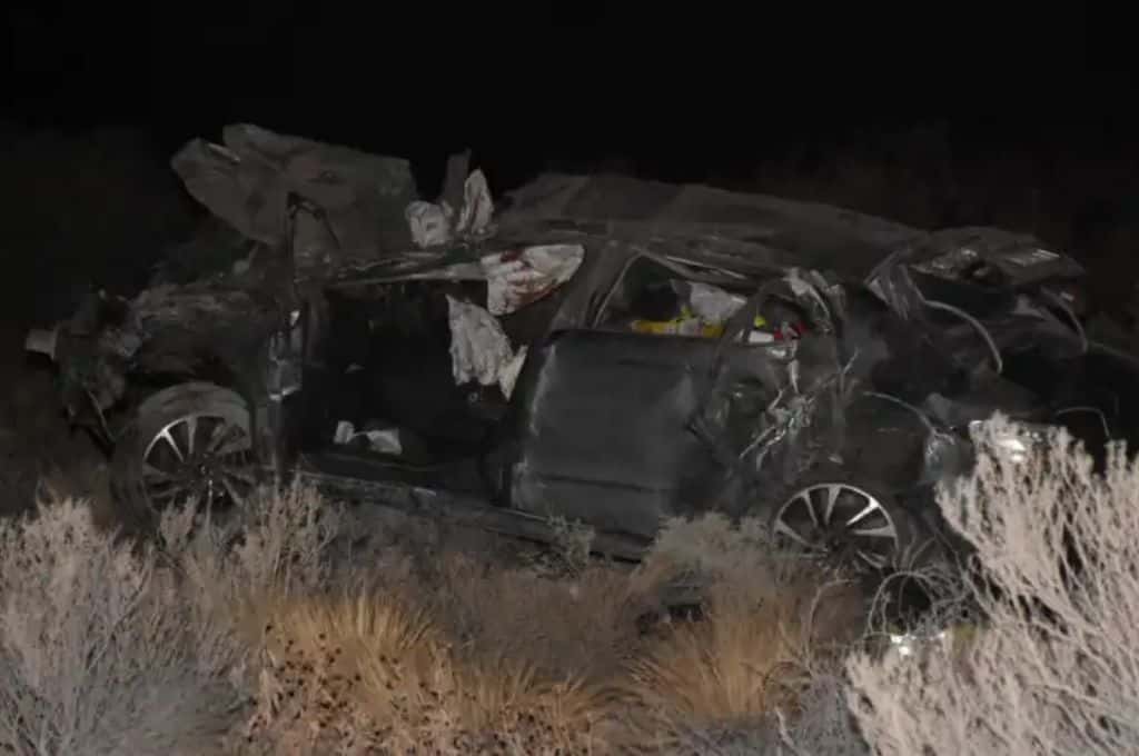 Accidente fatal: murió un santafesino tras volcar con su auto en ruta 6, al norte de General Roca