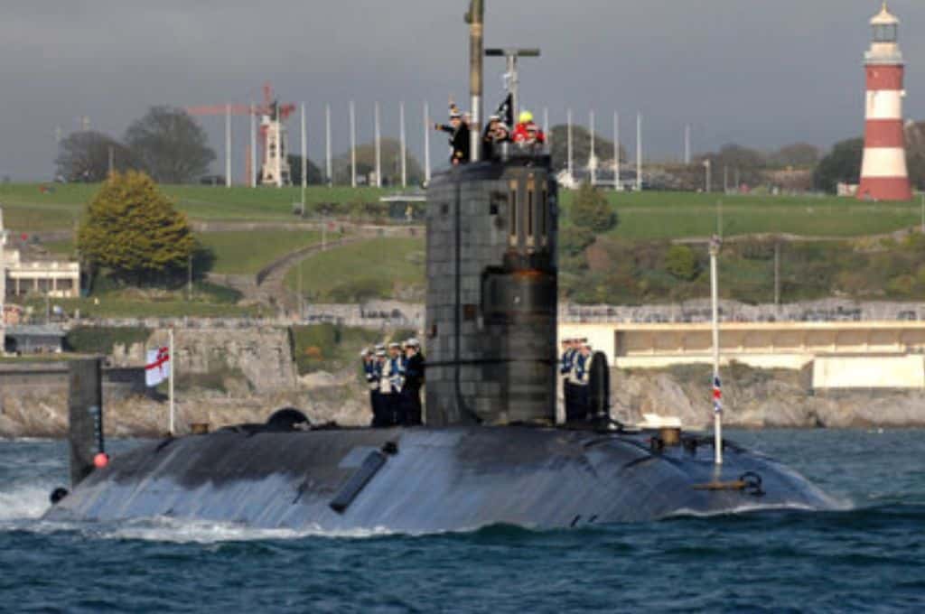 Ecologistas denunciaron que llegó un submarino nuclear a Gibraltar