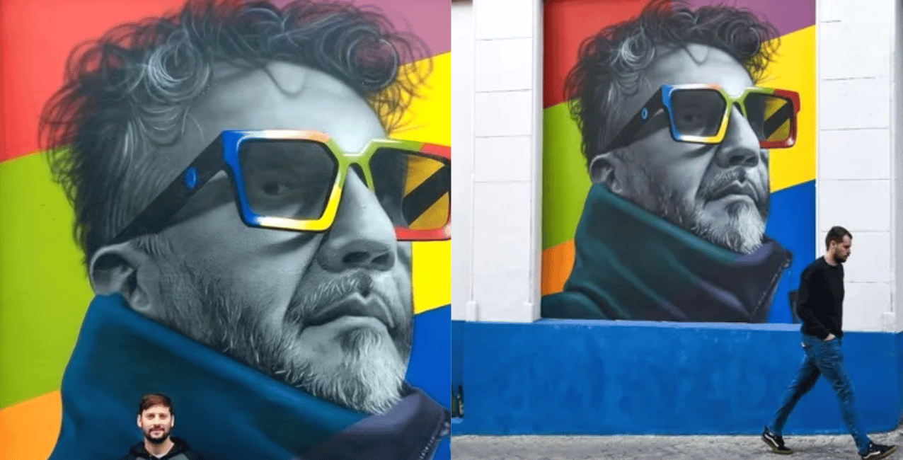 Rosario: inauguraron un mural en homenaje a Fito Páez