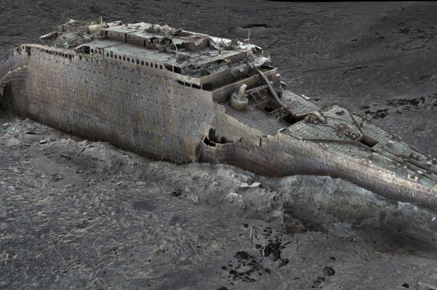 Desapareció un submarino turístico que visitaba los restos del Titanic