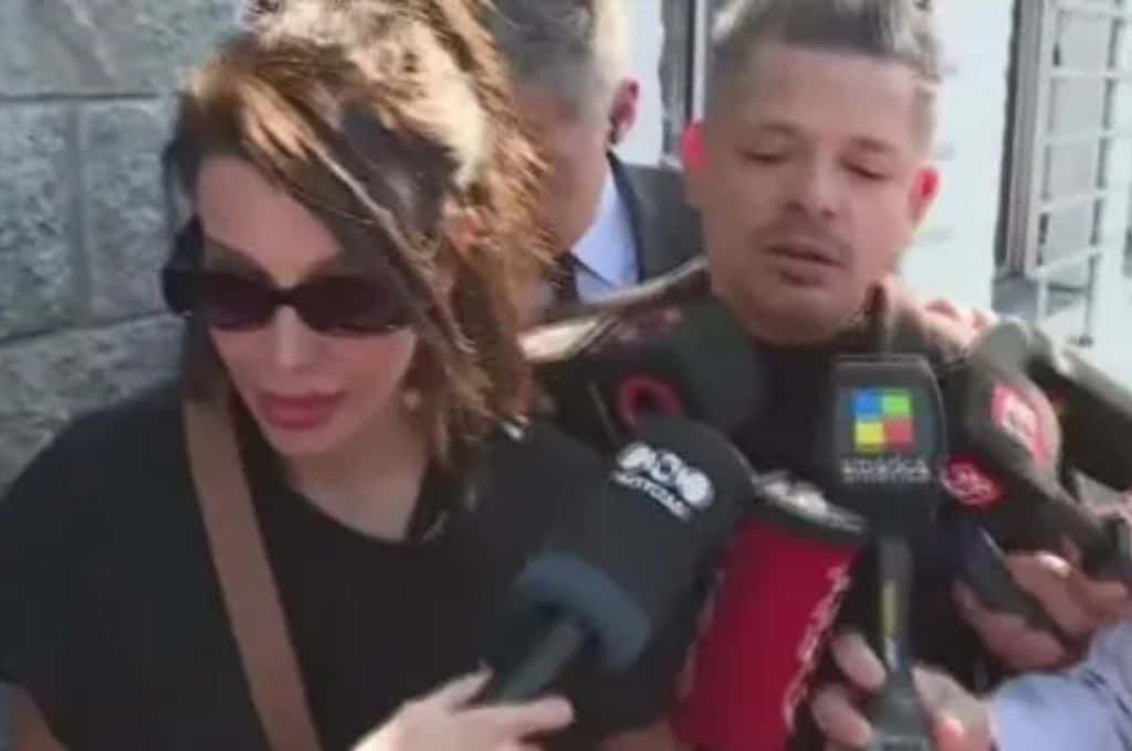 Habló Charlotte Caniggia tras declarar por el crimen de Pérez Algaba