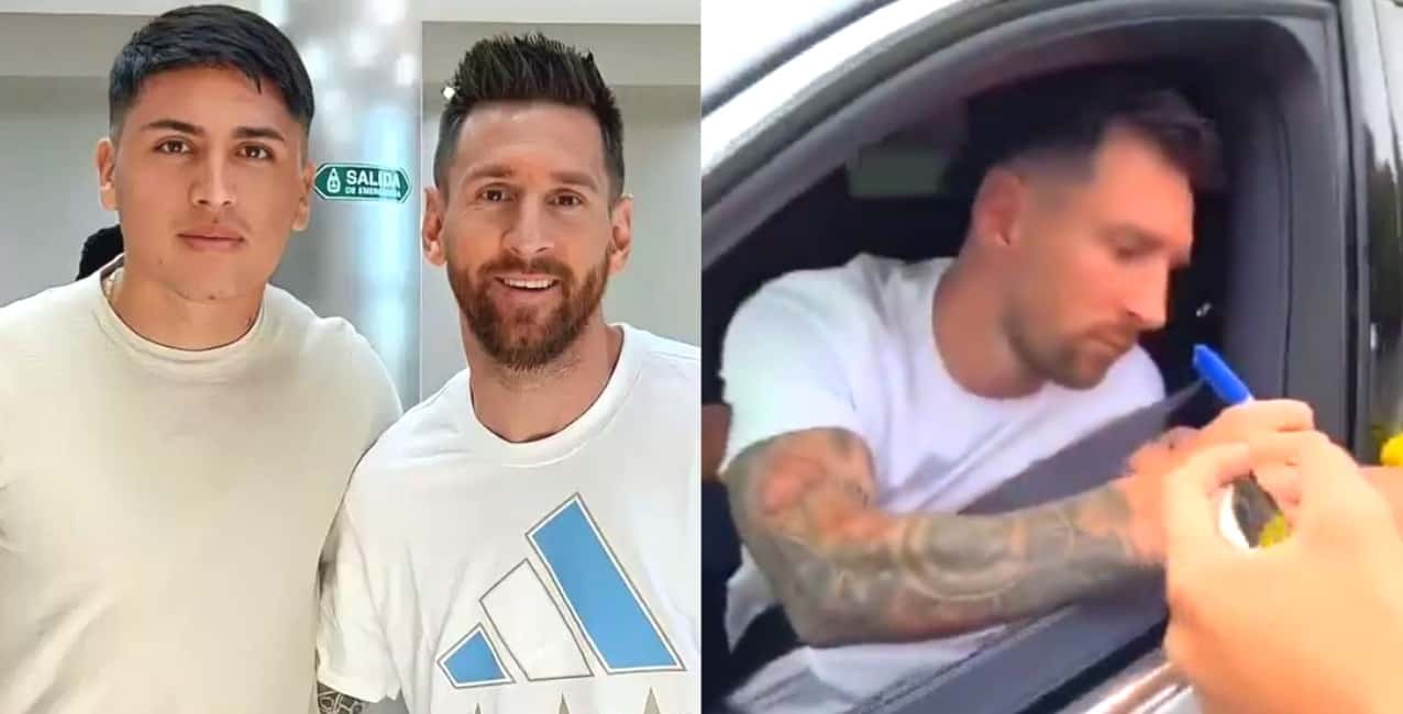 Video viral: Messi llevó en su auto a ¿Facu Farías al entrenamiento del Inter Miami?