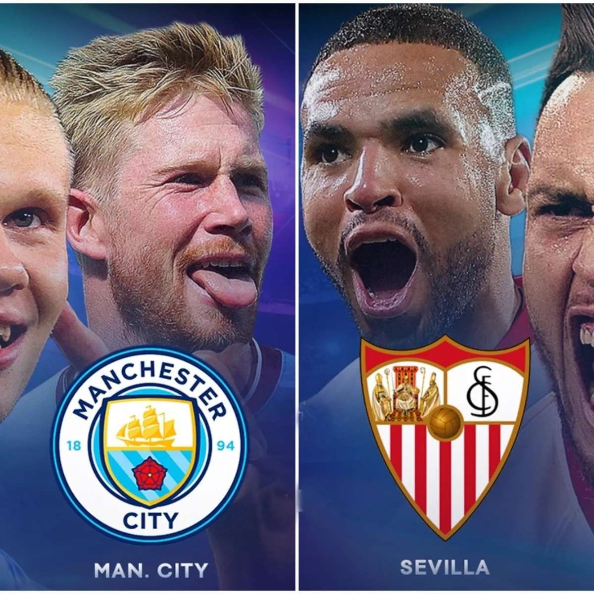 Supercopa de Europa: Manchester City y Sevilla pelean por el titulo