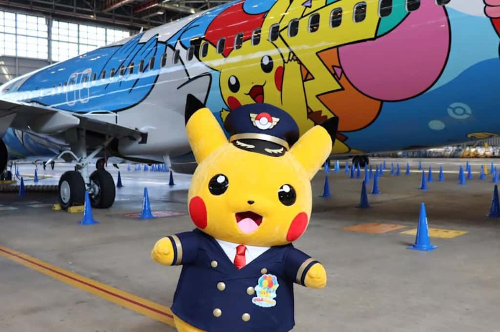 Video: descubrí cómo es por dentro el avión temático de Pikachu que es furor en Japón