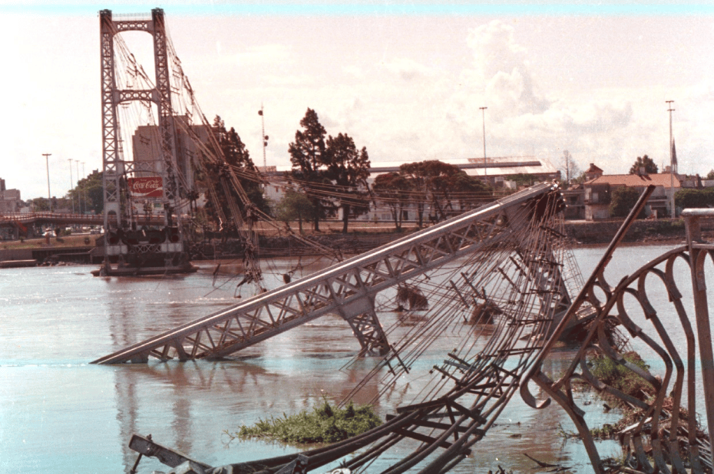A 40 años de la caída del Puente Colgante, ícono de la ciudad Santa Fe