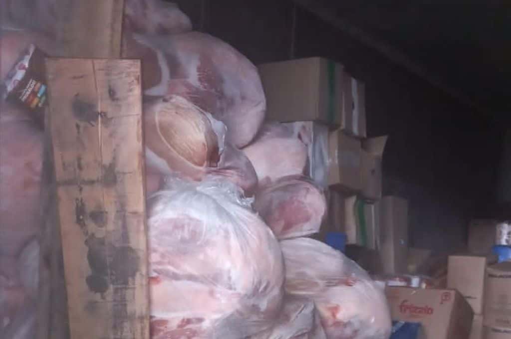 Santa Fe: secuestran 4.500 kilos de carne en el depósito de una reconocida heladería