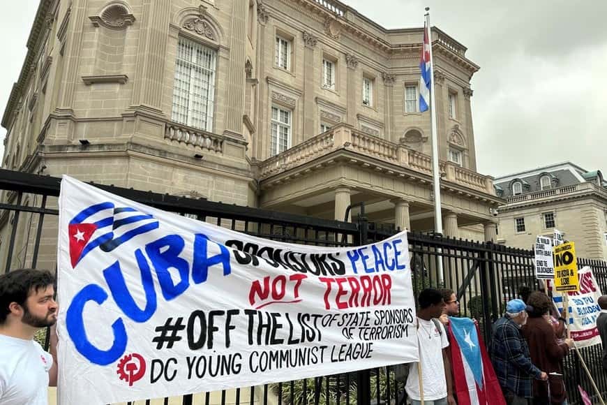 Video: así fue el ataque a la embajada de Cuba en Estados Unidos
