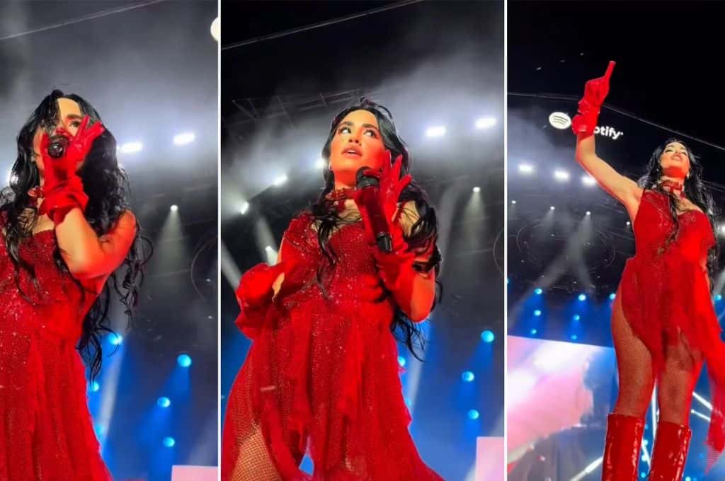 Lali Espósito quedó sin sonido en pleno show y su reacción sorprendió a sus fans
