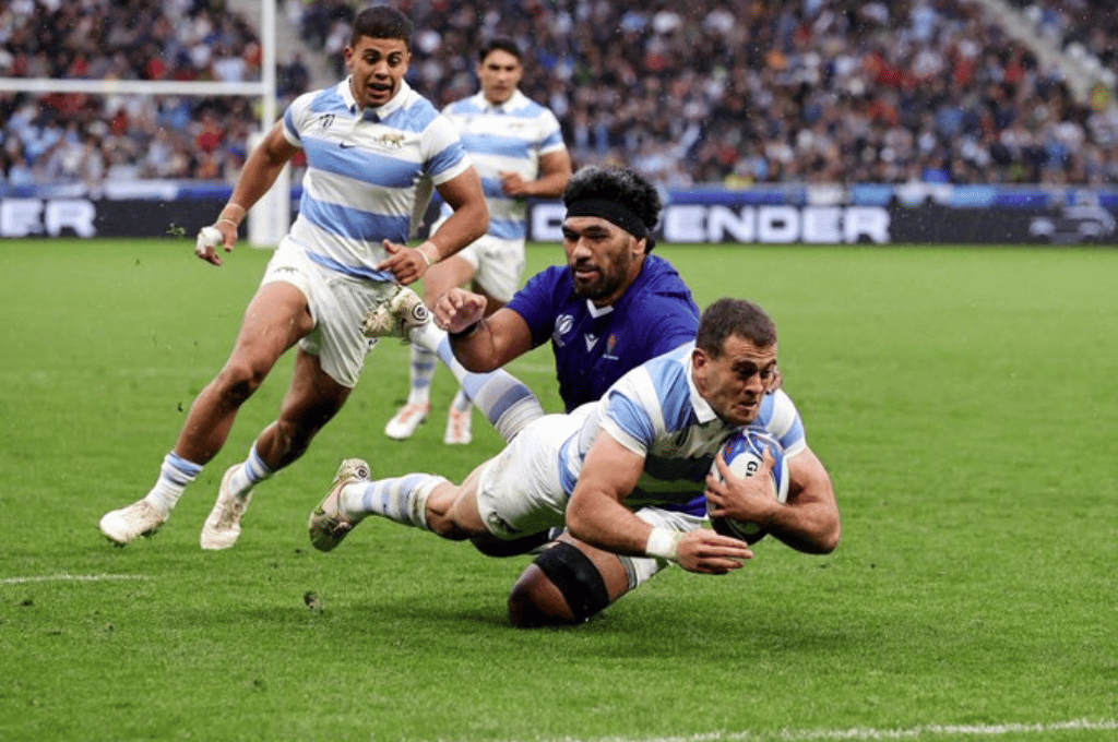 Mundial de Rugby: Los Pumas vencieron a Samoa y lograron la primera victoria en Francia