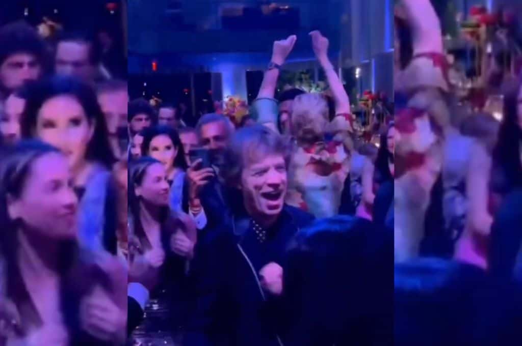 Video viral: Mick Jagger baila en una disco el hit “Pepas” de Farruko