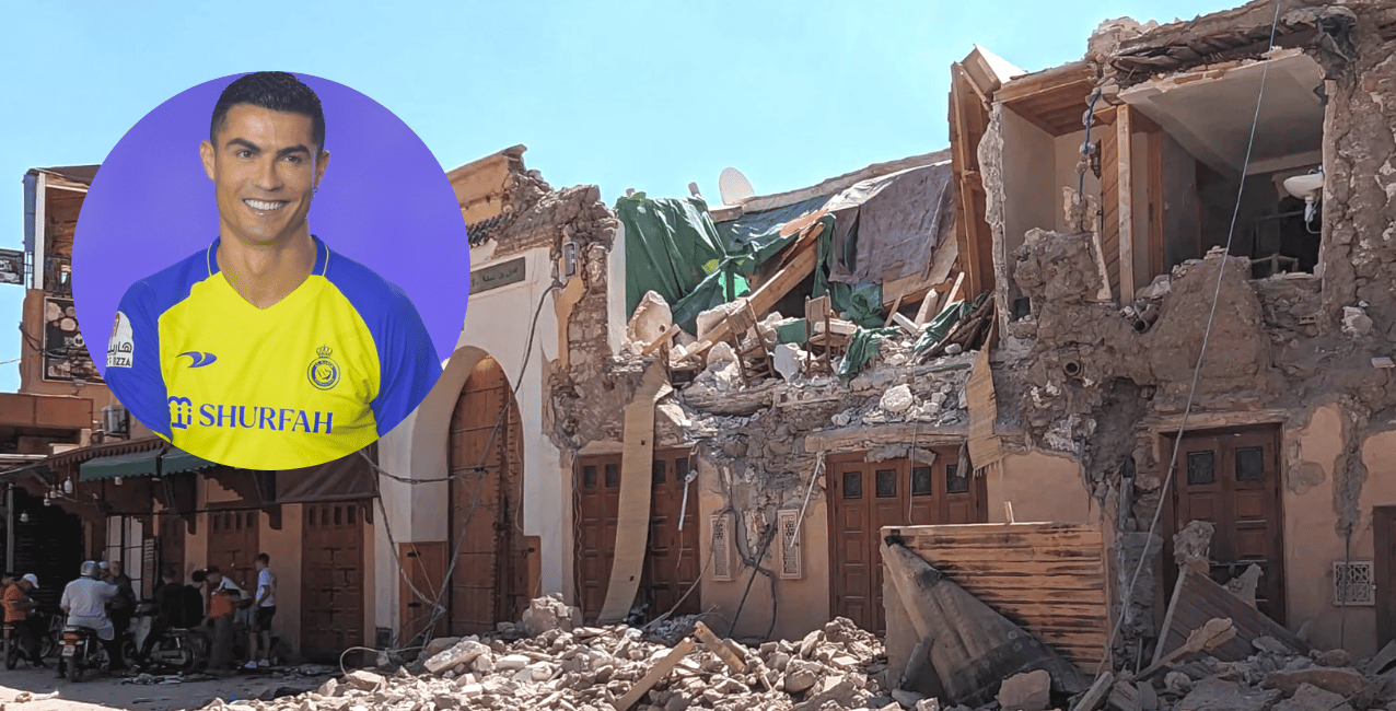 Marruecos: tras el fuerte terremoto, Cristiano Ronaldo cedió su hotel para los refugiados