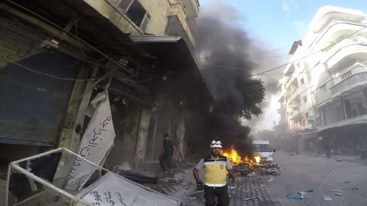 Video: al menos 100 muertos en un ataque con drones contra una academia militar de Siria